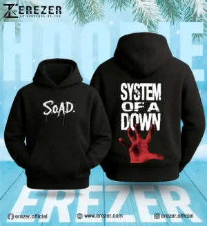 Band Themed Printed Hoodie
