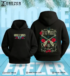 Band Themed Printed Hoodie