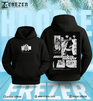 Anime Themed Printed Hoodie